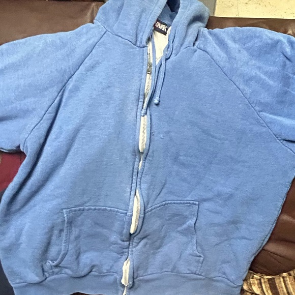 Vintage thermal lined sweatshirt W/ hoodie (Classic 1970's Workout/boxer style) - Picture 8 of 10